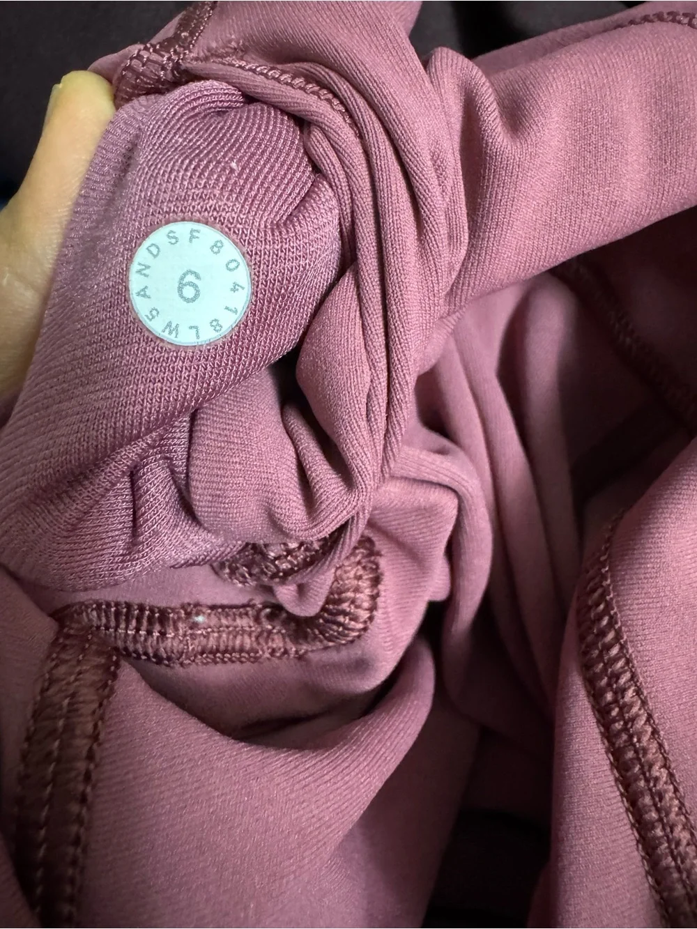 lululemon athletica Rose Mauve Workout Leggings
